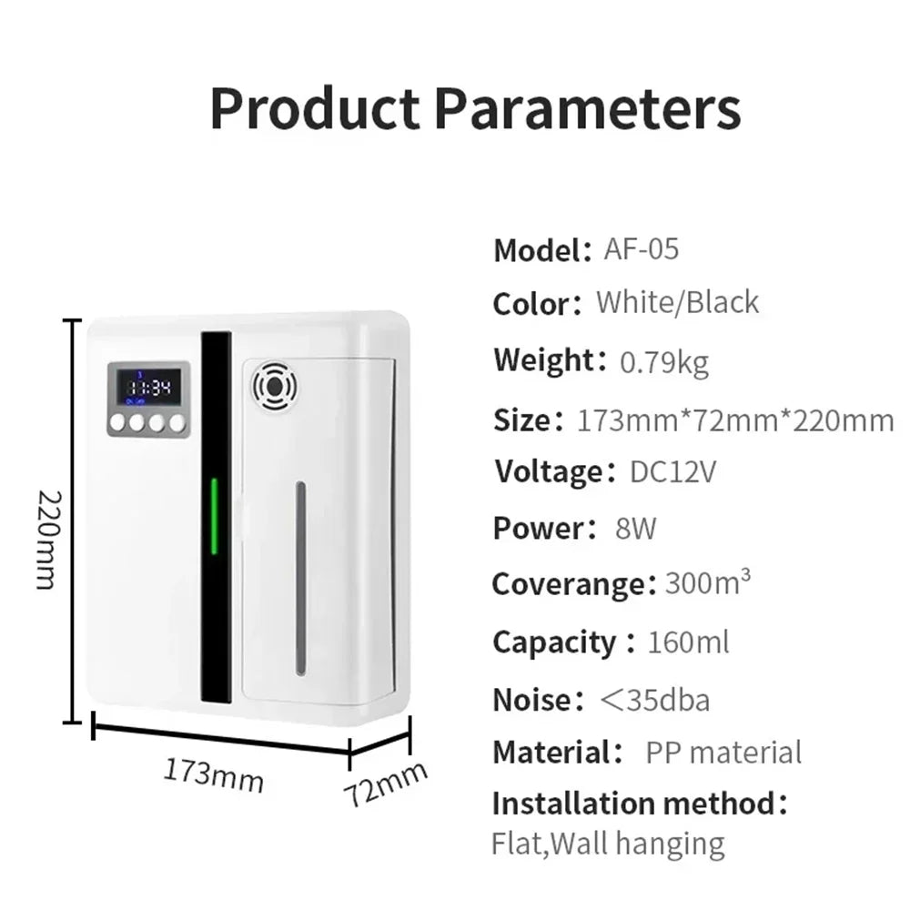 160ml Diffuser Bluetooth Fragrance Machine Smart Scent Diffuser